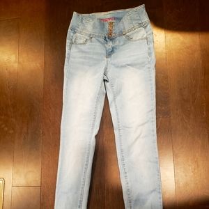 Stretchy Skinny Wax Jeans